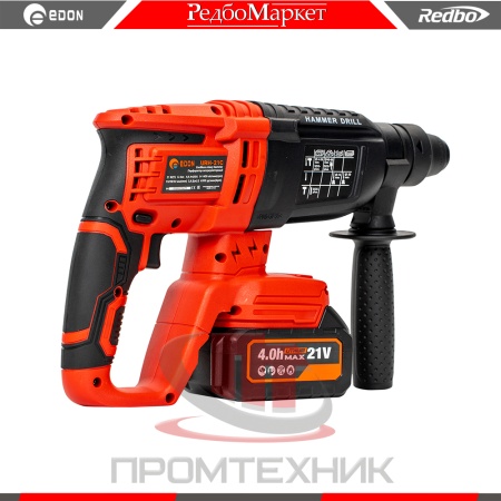 Перфоратор-аккумуляторный-Edon-URH-21C-бесщеточный_7